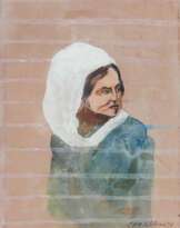 Ohne Titel (weiße Haube)