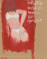 Intuitiv weiß er, wovon sie spricht.