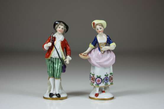 Miniaturfiguren einer Schäfferin und eines Schäffer, Fasold & Stauch - Foto 1