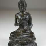 Kleiner Buddha, Bronze - Foto 1