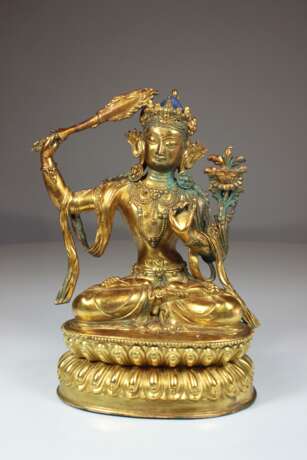 Bronzefigur, China / Tibet 19. Jahrhundert - фото 1