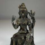 Kleine Bronze, Indien 19. Jahrhundert - photo 1