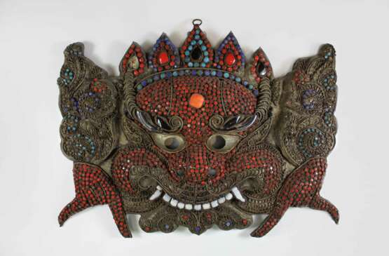 Maske, Tibet 19. / 20. Jahrhundert - photo 1