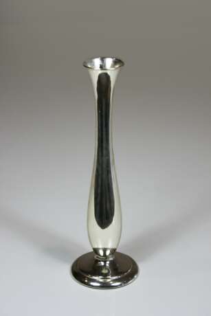 Schmale Vase, Sterling Silber - photo 1