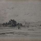 Sion Longley Wenban (1848 Cincinnati, USA - 1897 München) Radierung - фото 1