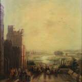 Künstler Ende 19 Jahrhundert, Blick von der Terrasse des Schlosses - photo 1