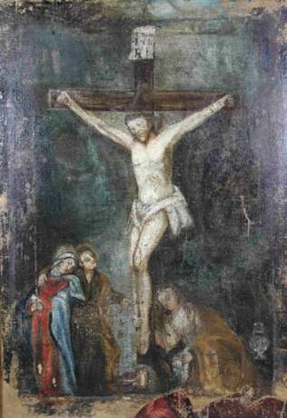 Anonymer Künstler 18. Jahrhundert, Kreuzigung - Foto 1