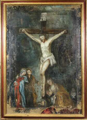 Anonymer Künstler 18. Jahrhundert, Kreuzigung - Foto 2