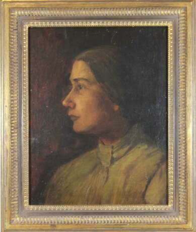 Portrait einer unbekannten Frau, Wohl Anfang 20 Jahrhundert - фото 2