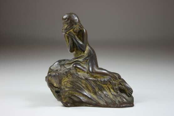 Die Kleine Meerjungfrau, Miniatur Bronze - Foto 1