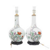 Paar CHINA-Vasen als Lampen montiert. - фото 3