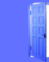 The door in the summer The door in the summer