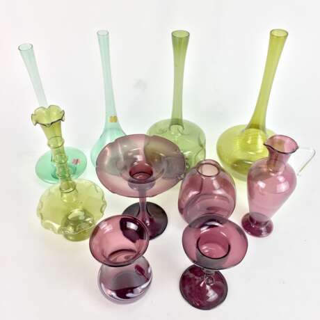 Umfangreiches Konvolut Zierglaser / Gläser / Vasen, sehr gute Erhaltung. - photo 2