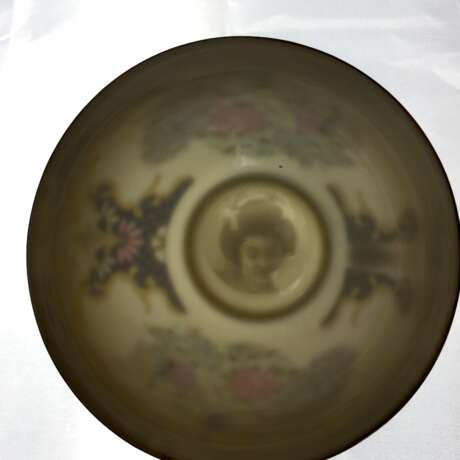 Tee-Service: Porzellan Japan, kobaltblau und gold, Dekor Pfau und Mandelbäume, sehr gut. - фото 2