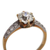 Ring mit 1 Altschliffdiamant ca. 1,1 ct - photo 5