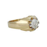 Ring mit Altschliffdiamant von ca. 1,68 ct, - Foto 2