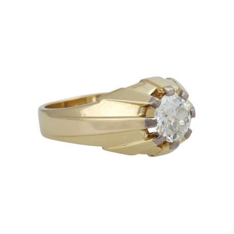 Ring mit Altschliffdiamant von ca. 1,68 ct, - фото 2