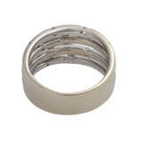 CHRIST Ring mit 8 Brillanten, zusammen ca. 0,7 ct, WEISS (H)/SI1, - photo 4