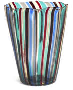 Murano. Venini & Co. Vase 'a canne'