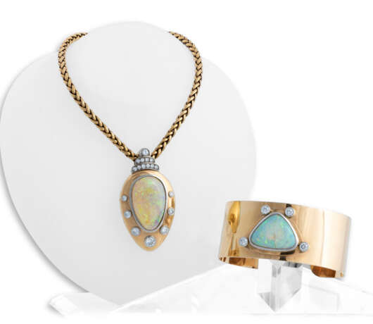 Hochwertige Opal-Garnitur - Foto 1