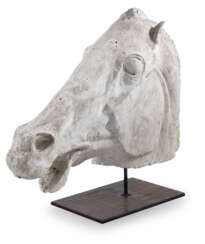 Grosses Modell eines Pferdekopfes nach römischem Vorbild