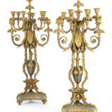 Paar opulente Girandolen im Louis XVI-Stil - photo 2