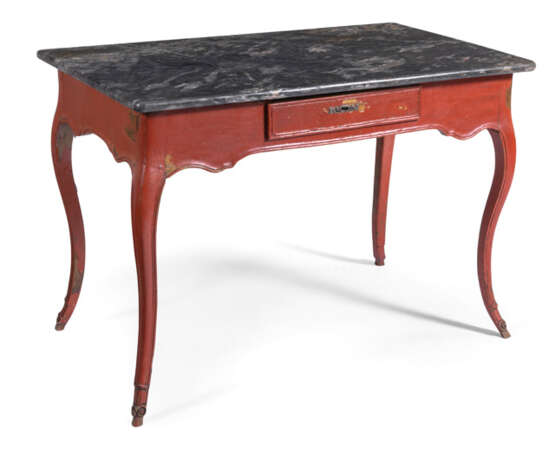 Rokoko-Tisch mit Marmorplatte - фото 1