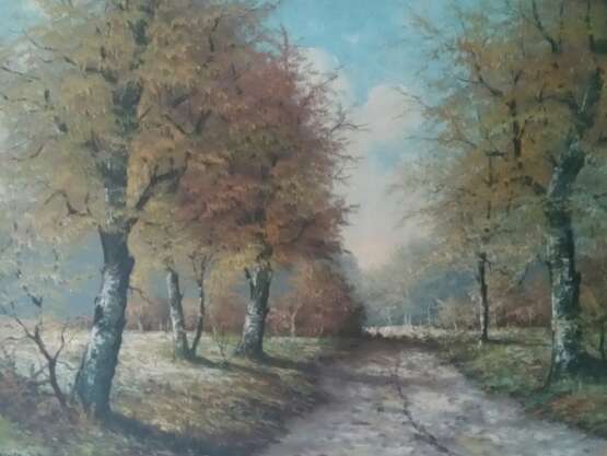 Landschaft Canvas Oil paint Classicism Landscape painting 1975 - photo 2