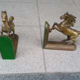 “Two Horses Figures” Bronze Mixed media Art deco (1920-1939) Animalistic 1920 - photo 2