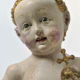 Segnendes Jesuskind , Meister von Seeon (tätig in Mühldorf 1425-1445), Werkstatt, um 1430/40 - Foto 3