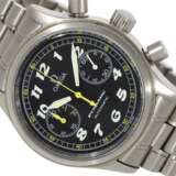 Armbanduhr: großer Sport-Chronograph, Omega Dynamic Automatik in Edelstahl mit Originalbox, ca.2003 - Foto 1