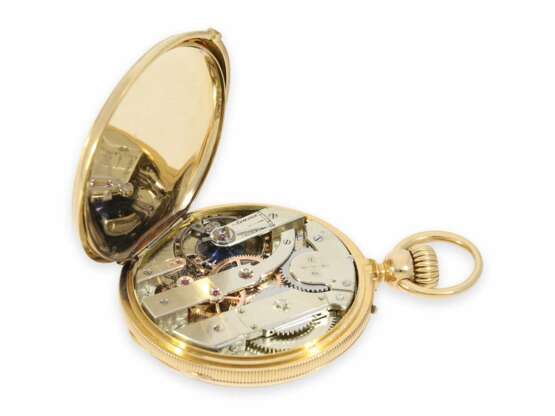 Taschenuhr: exquisites französisches Ankerchronometer in Spitzenqualität, vermutlich Observatoriumschronometer, Rötig Havre No.1263, ca. 1870, mit Originalbox - фото 5