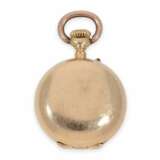 Taschenuhr/Anhängeuhr: Rarität, eine der kleinsten Louis XV Präzisionstaschenuhren der Welt, Auguste Ecalle Palais Royal Paris, ca.1880 - Foto 2
