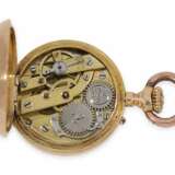 Taschenuhr/Anhängeuhr: Rarität, eine der kleinsten Louis XV Präzisionstaschenuhren der Welt, Auguste Ecalle Palais Royal Paris, ca.1880 - Foto 4