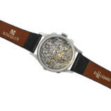 Armbanduhr: astronomische vintage Herrenuhr mit Vollkalender und Mondphase, Movado, ca.1945 - Foto 2