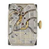 Armbanduhr: außerordentlich seltene, große Art déco Herrenuhr von Patek Philippe mit schwarzem Zifferblatt, No. 832612, ca.1935 - photo 2