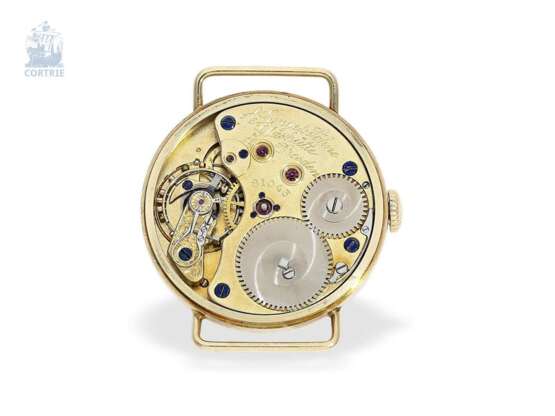 Armbanduhr: frühe und äußerst seltene Armbanduhr von A. Lange & Söhne Glashütte, Baujahr 1924, mit Stammbuchauszug - фото 4