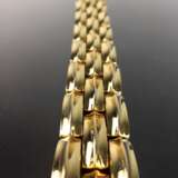 Hochkarätiges breites Gold-Armband: Gelbgold 750, drei-reihig, sehr elegant. - photo 3