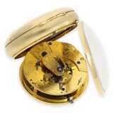 Taschenuhr: schweres, englisches Taschenchronometer mit Federchronometerhemmung nach Thomas Earnshaw, William Gravell, London, Hallmarks 1821 - фото 4