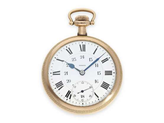 Taschenuhr: rares und sehr schön erhaltenes Omega Chronometer Kaliber DDR, gefertigt für die kanadische Eisenbahn, Louis Brandt & Frere / Omega Watch Co. No.2581858, ca.1905 - фото 1