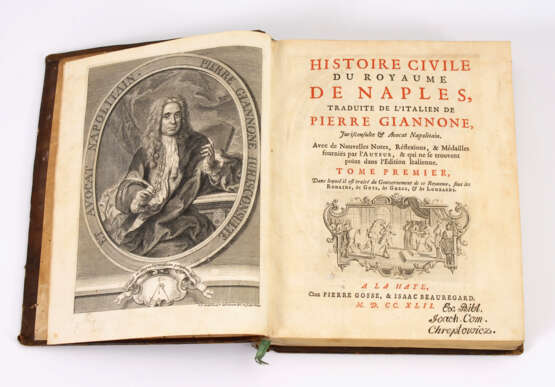 Giannone, Pierre: "Histoire civile du Royaume de Naples, - photo 1