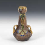 Vase mit Emailmalerei, LEGRAS ; CIE - Foto 1