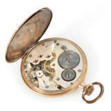 Goldene Taschenuhr mit Uhrenkette, MOVADO - photo 2