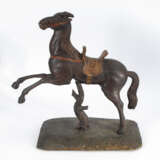 SCHWANTHALER zugeschrieben: Großes geschnitztes Barock-Pferd - photo 1
