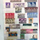 Sortierte Briefmarkensammlung AFRIKA, SÜDAMERIKA, RUSSLAND, NAHER OSTEN, ASIEN: China, Japan, Indien, Pakistan, Burma,.. - photo 9