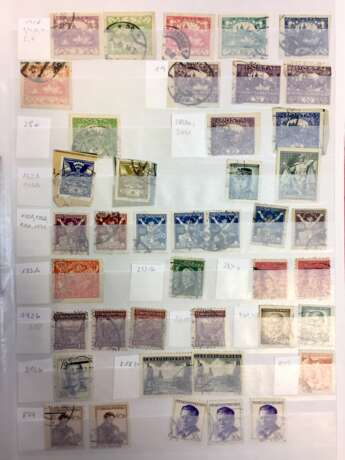 Sortierte Briefmarkensammlung POLEN, UNGARN, BULGARIEN, JUGOSLAWIEN, RUMÄNIEN, GRIECHENLAND, TÜRKEI, TSCHECHOSLOWAKEI - фото 3