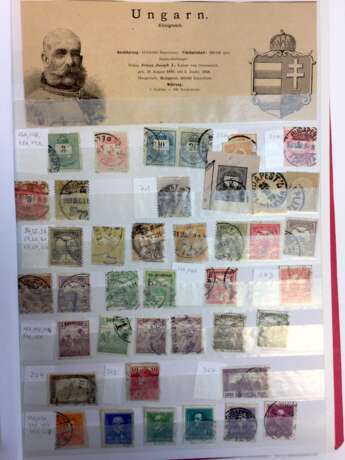 Sortierte Briefmarkensammlung POLEN, UNGARN, BULGARIEN, JUGOSLAWIEN, RUMÄNIEN, GRIECHENLAND, TÜRKEI, TSCHECHOSLOWAKEI - photo 7