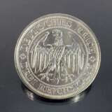 Weimarer Republik: Münze 3 Reichsmark 1929 E, 1000 Jahre Burg und Stadt Meissen, vorzüglich-stempelglanz, Silber. - photo 2