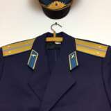 Uniformjacke, Jacke, Schirmmütze der Sowjetischen Luftstreitkräfte, 1971 - 1990, Leutnant, sehr gute Erhaltung. - photo 1