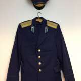 Uniformjacke, Jacke, Schirmmütze der Sowjetischen Luftstreitkräfte, 1971 - 1990, Leutnant, sehr gute Erhaltung. - photo 2